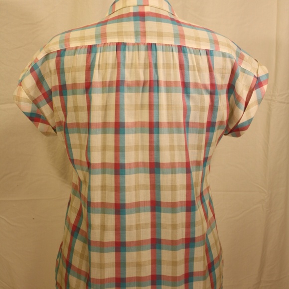 Vintage Koret Plaid Button Down Shirt - Picture 4 of 6